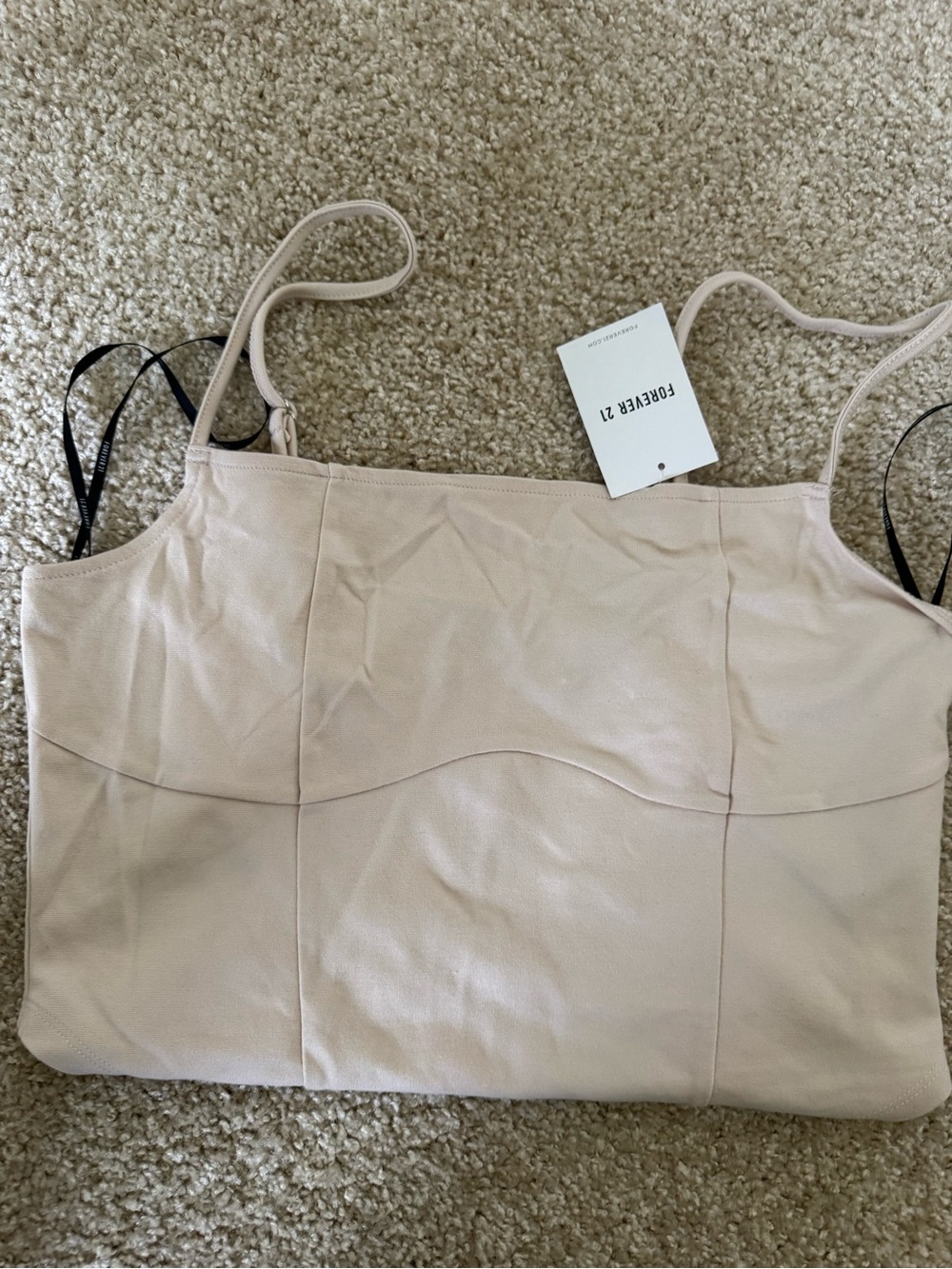 Forever 21 Blush Nude Spaghetti Strap Cami